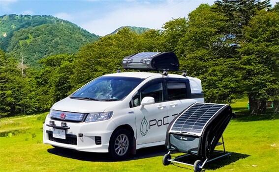 太陽光で再生可能なエネルギーを学ぶワークショップ