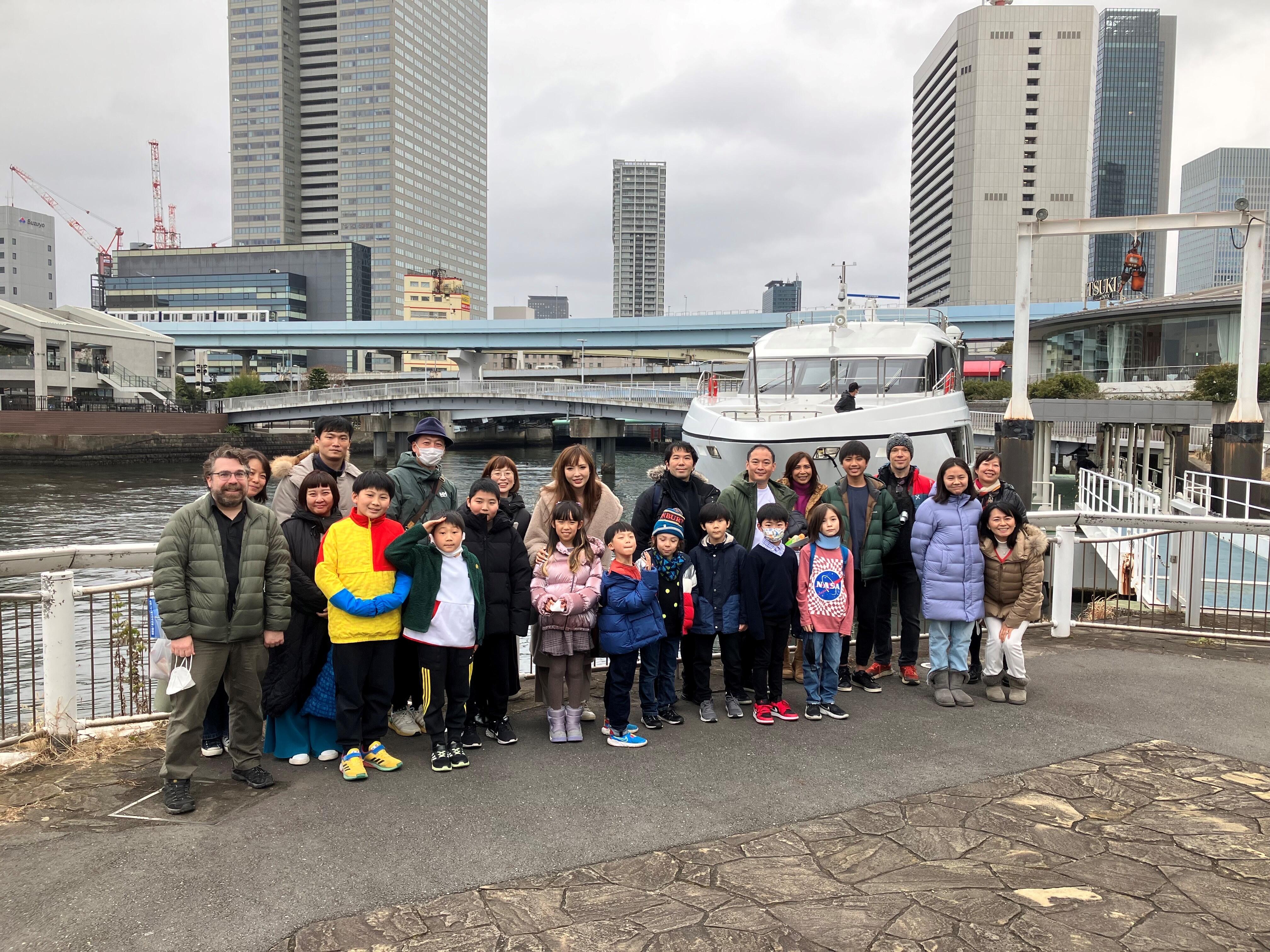 「東京みなと丸」によるベイエリア見学会を実施しました！